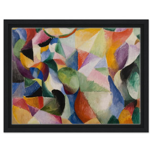 Sonia Delaunay  SIMULTANEOUS COLORS Framed Canvas