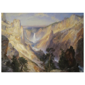 Thomas Moran Grand Canyon of the Yellowstone Wyoming Fine Art Print