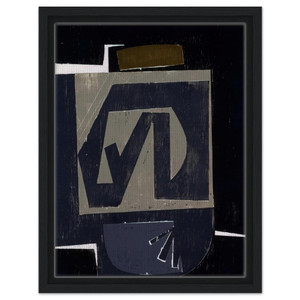 Will Barnet  Big Grey  1962 United States Framed Canvas