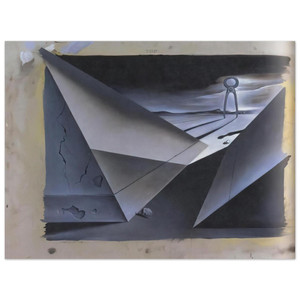 Salvador Dali  DESIGN FOR THE FILM SPELLBOUND 2 Aluminum Print