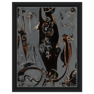 Jackson Pollock  TOTEM LESSON 2 1945 Framed Canvas