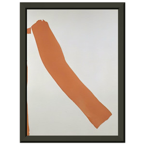 Helen Frankenthaler  Stride 1969 Premium Metal Framed Art Print / Poster