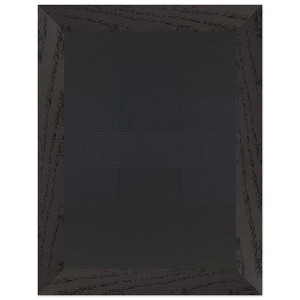 Ad Reinhardt  Abstract Painting  1957 Premium Wooden Framed Art Print / Poster