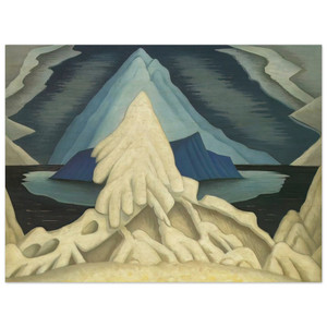 Lawren Harris Winter Arctic to Temperate Zone 1935 Wood Print