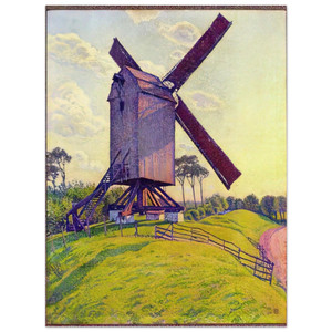 Theo van Rysselberghe  THE MILL AT KELF 1894 Aluminum Print