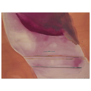 Helen Frankenthaler  Pendulum  1972 Wood Print