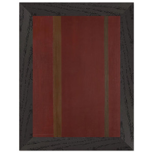 Barnett Newman  Galaxy Premium Wooden Framed Art Print / Poster