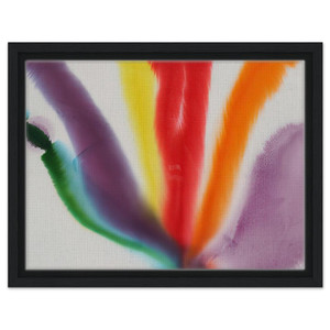 Paul Jenkins  Phenomena Compass Bearing  1979 Framed Canvas