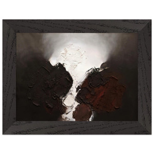 Luis Feito  210 B 1960 Premium Wooden Framed Art Print / Poster