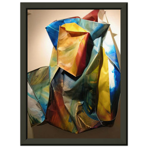 Sam Gilliam  Sac 1 Premium Metal Framed Art Print / Poster