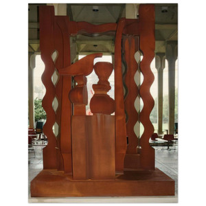 Louise Nevelson  NIGHT PRESENCE II 1976 Wood Print