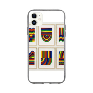 Sol LeWitt - Arcs and Bands in Colors Bio case