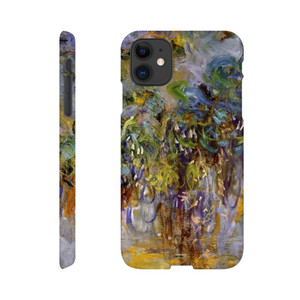 claude monet - Wisteria right half Slim case