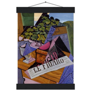 Juan Gris  A POT OF GERANIUMS 1915 Museum-Quality Matte Paper Poster with Hanger