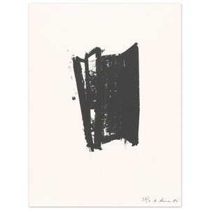 Richard Serra  SKETCH 6 1981 Aluminum Print