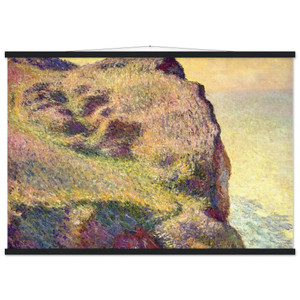 claude monet The Pointe du Petit Ailly Matte Paper Poster with Hanger