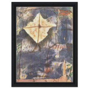 Paul Klee  RAVAGED LAND 1921 Framed Canvas