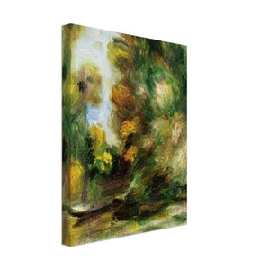 PierreAuguste Renoir  Banks of the River Canvas