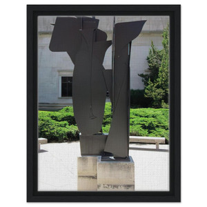 Louise Nevelson  SEVENTH DECADE GARDEN IX X 1970 Framed Canvas