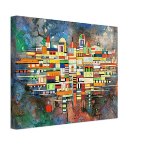 Rene Portocarrero  CITY 1954 Canvas