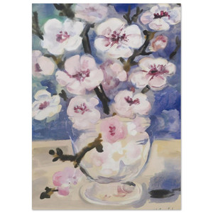 Natalia Goncharova Dogwood Blossoms Fine Art Poster / Art Print