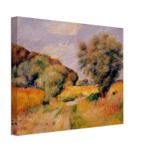 PierreAuguste Renoir  Fields of Wheat Canvas