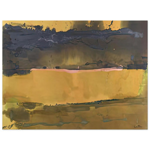 Helen Frankenthaler  Shippan October 1981 Aluminum Print