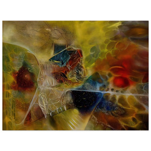 Jimmy Ernst  Biological Discovery  1944 Aluminum Print