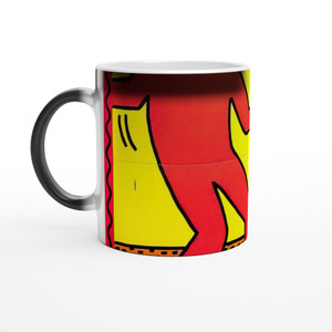 Keith Haring - UNTITLED 1982 1 N1 Magic Ceramic Mug
