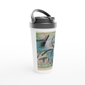 Paul Klee - A KIND OF CAT 1937 Travel Mug