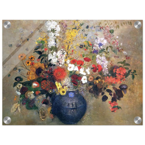 Odilon Redon  FLOWERS 1909 Acrylic Print
