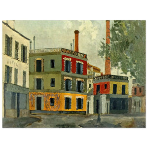 Maurice Utrillo  FACTORY N1 Wood Print