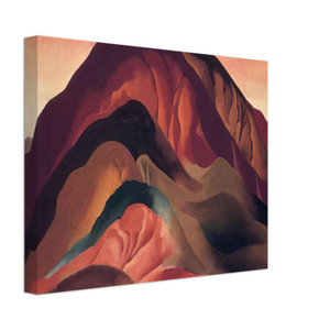 Georgia OKeeffe  Rust Red Hills Canvas