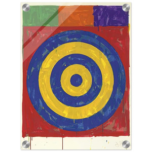 Jasper Johns  TARGET ULAE 147 1974 Acrylic Print