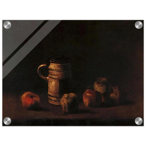Vincent van Gogh  Still Life with Beer Mug and Fruit Acrylic Print