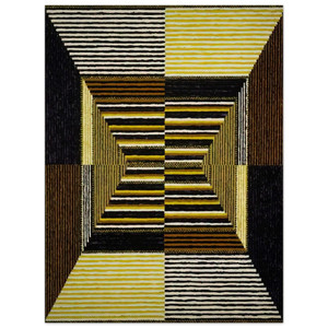 Alfred Jensen  The Acrobatic Rectangle Per Eleven  1967 Wood Print