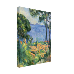 Paul Cezanne  View of LEstaque and Chateaux dIf Canvas
