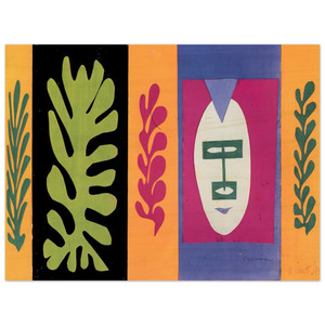 Henri Matisse  THE ESCHIMO 1947 Wood Print