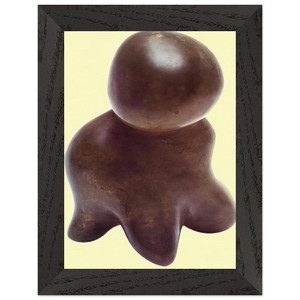 Jean Arp  The Dream Premium Wooden Framed Art Print / Poster