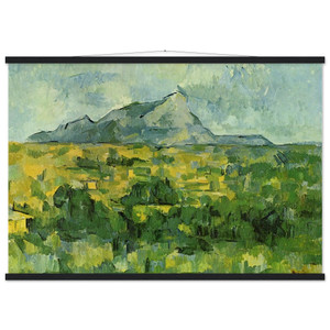 Paul Cezanne  Mont SainteVictoire Museum-Quality Matte Paper Poster with Hanger