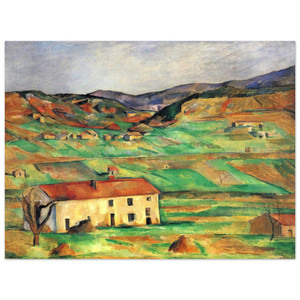 Paul Cezanne  Gardanne Aluminum Print