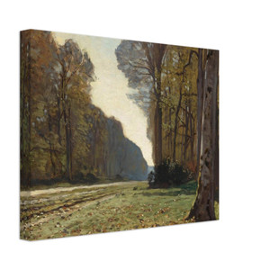 claude monet  The Pave de Chailly Canvas