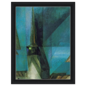 Lyonel Feininger  GELMERODA XIII 1936 Framed Canvas