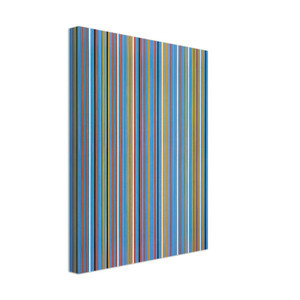 Bridget Riley  BIG BLUE 1982 Canvas