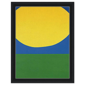 Ellsworth Kelly  High Yellow Framed Canvas