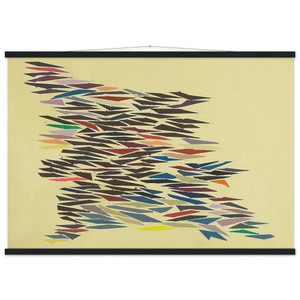 Robert Goodnough Yellow Museum-Quality Matte Paper Poster with Hanger