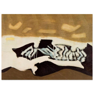 Milton Avery  Breaking Sea  1952 Fine Art Poster / Art Print