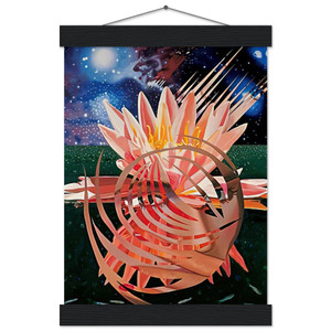James Rosenquist Welcome to the Water Planet Matte Poster with Hanger