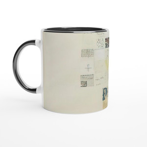 Alighiero Boetti - UNTITLED 1980 N1 Ceramic Mug with Color Inside