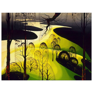 Eyvind Earle  Early Spring N1 Wood Print